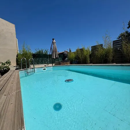 Salagou House Piscine 펜션 Octon